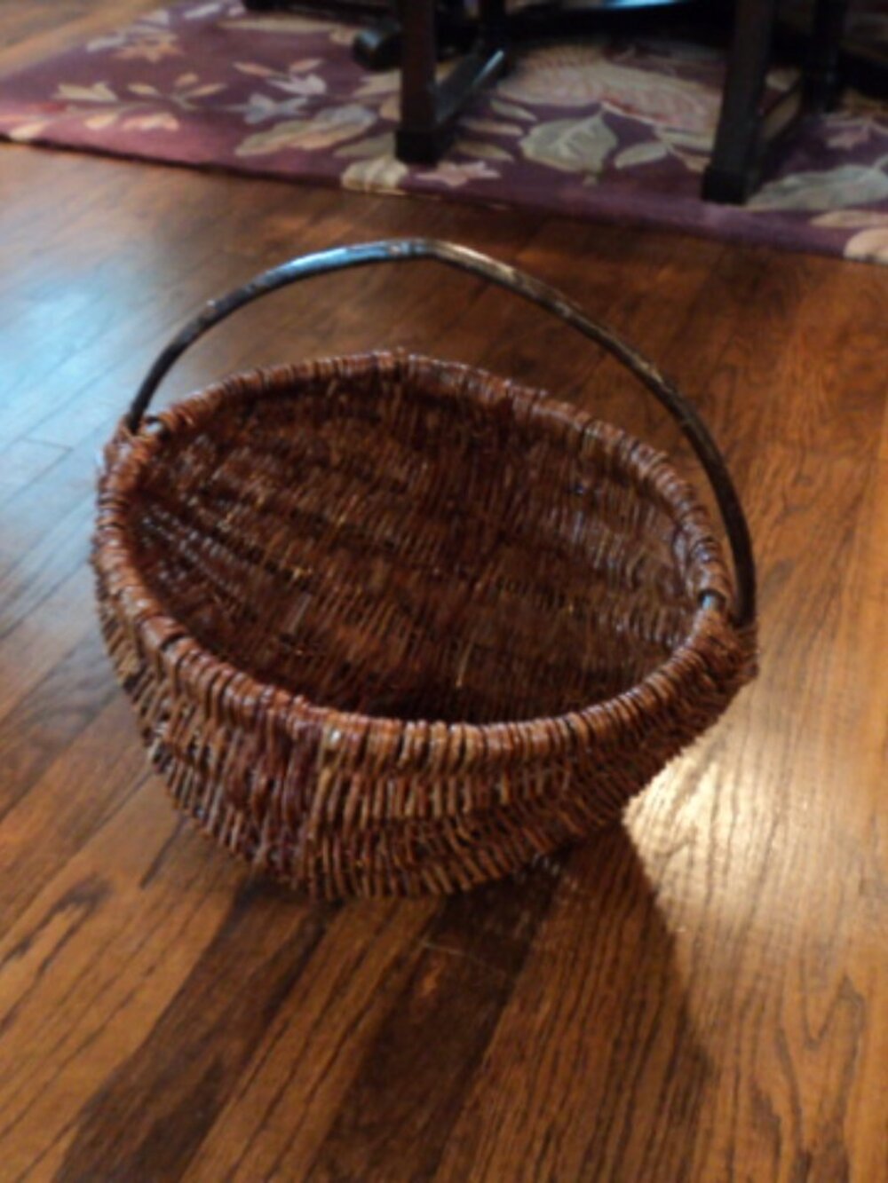 willow basket~ hand crafted